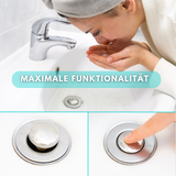 Soupape d'écoulement pop-up | WaterJake® (+serviette sèche GRATUITE)