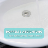 Soupape d'écoulement pop-up | WaterJake® (+serviette sèche GRATUITE)